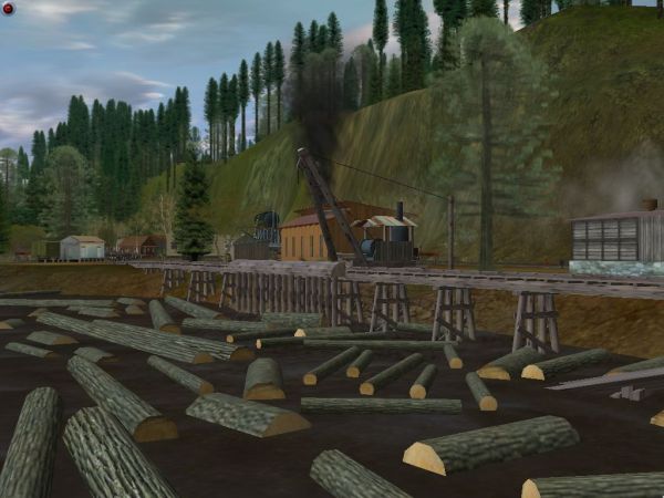 Log dump and mill pond detail