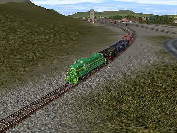 through the junction