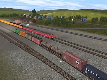through the junction
